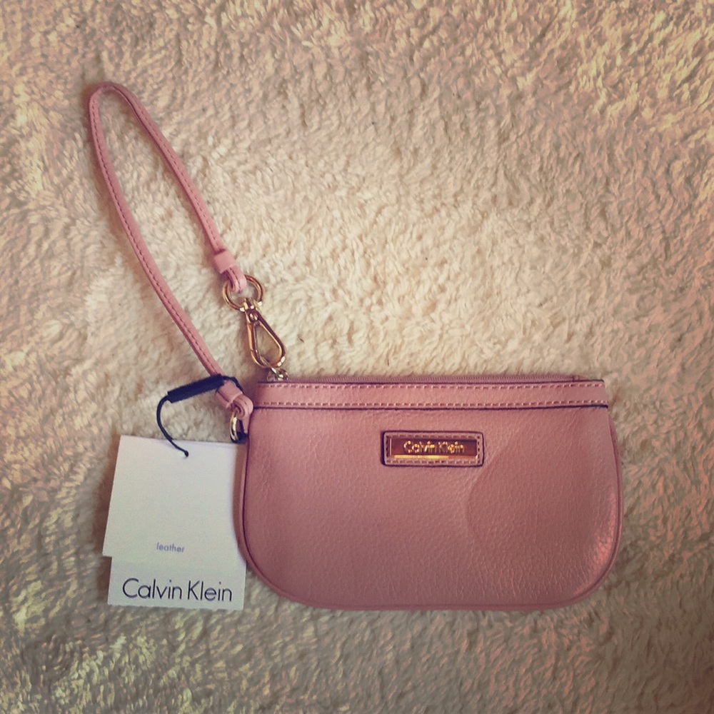 {Calvin Klein} wristlet